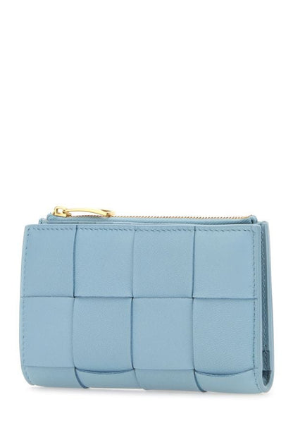 BOTTEGA VENETA | Light blue Cassette wallet