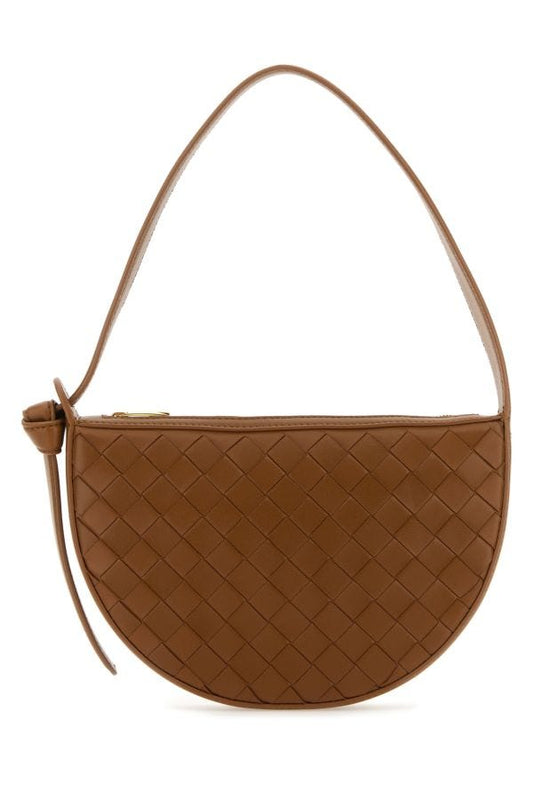 BOTTEGA VENETA | Caramel leather Mini Sunrise shoulder bag