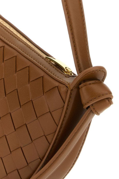 BOTTEGA VENETA | Caramel leather Mini Sunrise shoulder bag