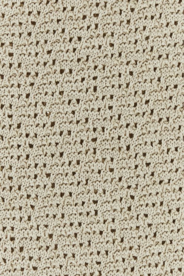 BOTTEGA VENETA | Sand crochet skirt