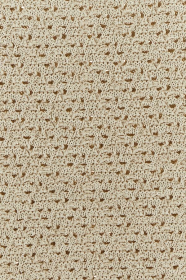 BOTTEGA VENETA | Sand crochet t-shirt