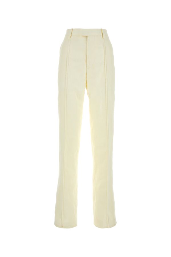 BOTTEGA VENETA | Cream linen pant