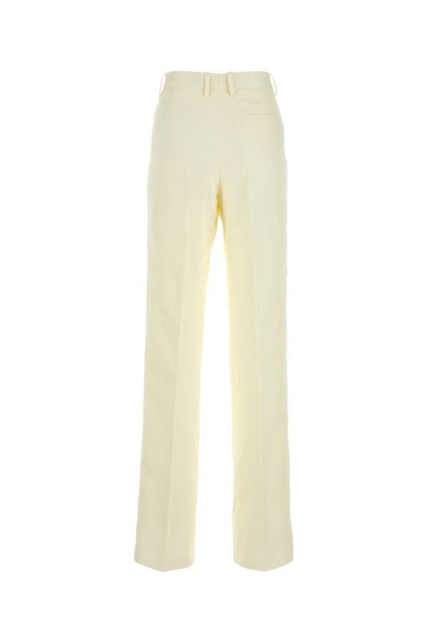 BOTTEGA VENETA | Cream linen pant