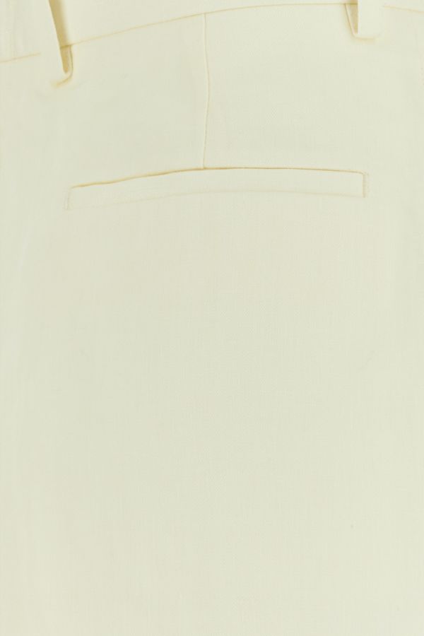 BOTTEGA VENETA | Cream linen pant
