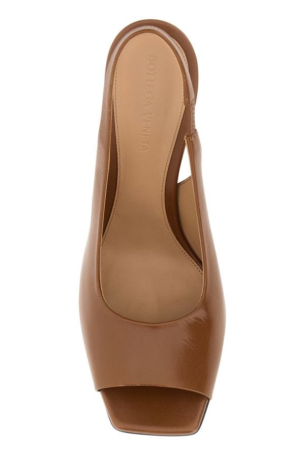 BOTTEGA VENETA | Brown leather Knot sandals