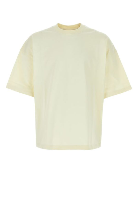 BOTTEGA VENETA | Pastel yellow cotton oversize t-shirt
