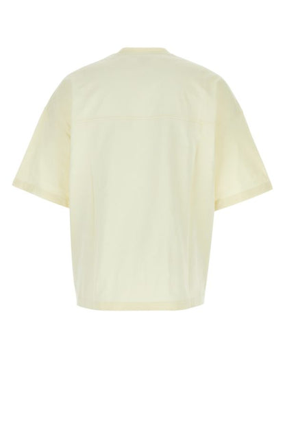 BOTTEGA VENETA | Pastel yellow cotton oversize t-shirt