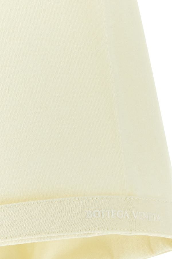 BOTTEGA VENETA | Pastel yellow cotton oversize t-shirt
