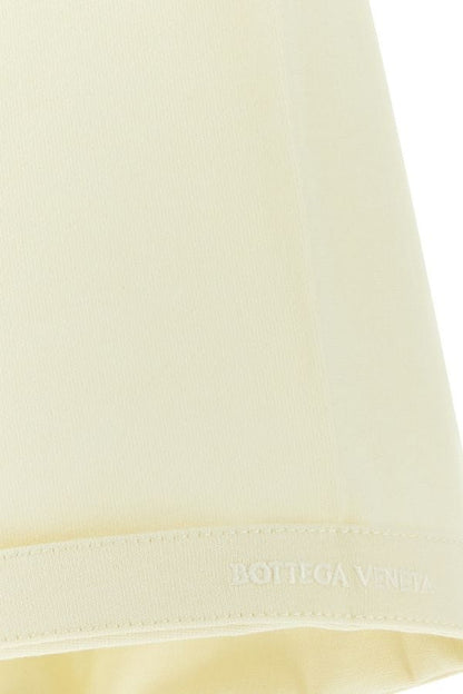 BOTTEGA VENETA | Pastel yellow cotton oversize t-shirt