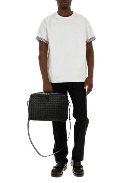 BOTTEGA VENETA | Black leather Getaway briefcase