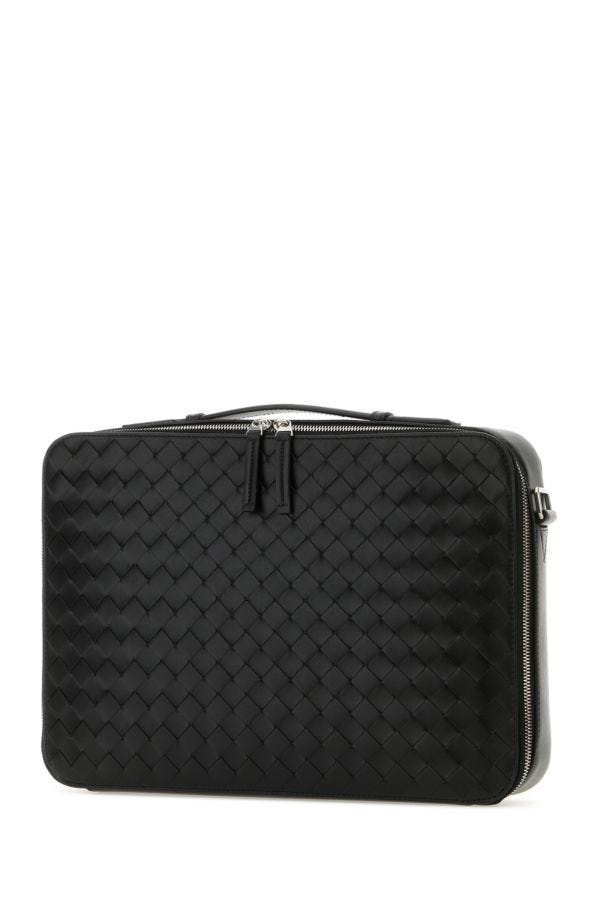 BOTTEGA VENETA | Black leather Getaway briefcase