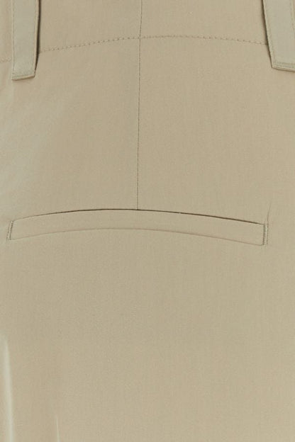 BOTTEGA VENETA | Cappuccino cotton blend pant