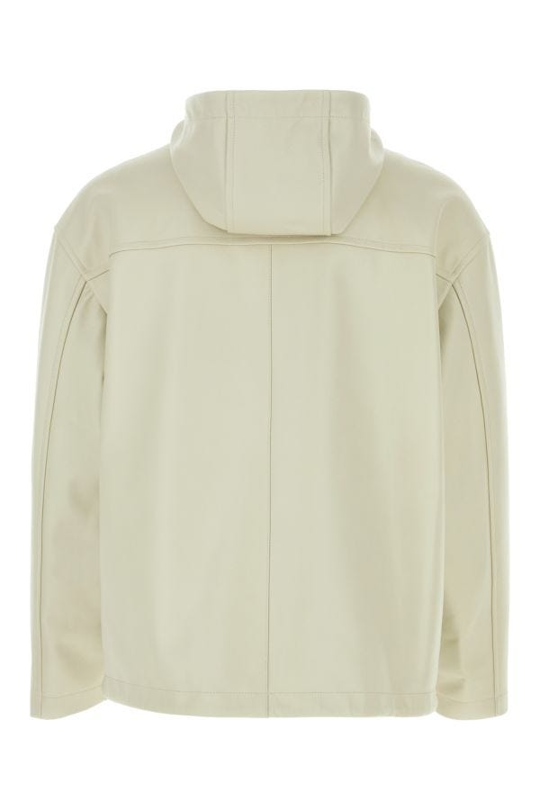 BOTTEGA VENETA | Sand leather jacket