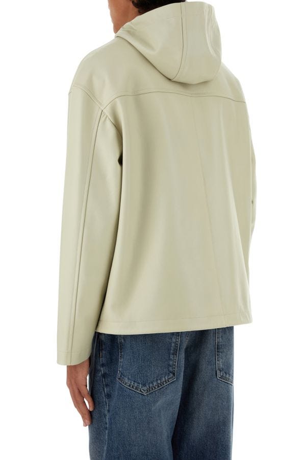 BOTTEGA VENETA | Sand leather jacket