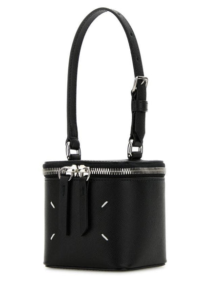 MAISON MARGIELA | Black leather Mini Box handbag
