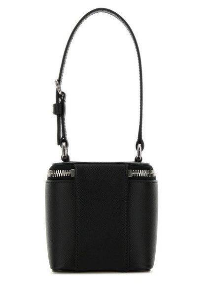 MAISON MARGIELA | Black leather Mini Box handbag