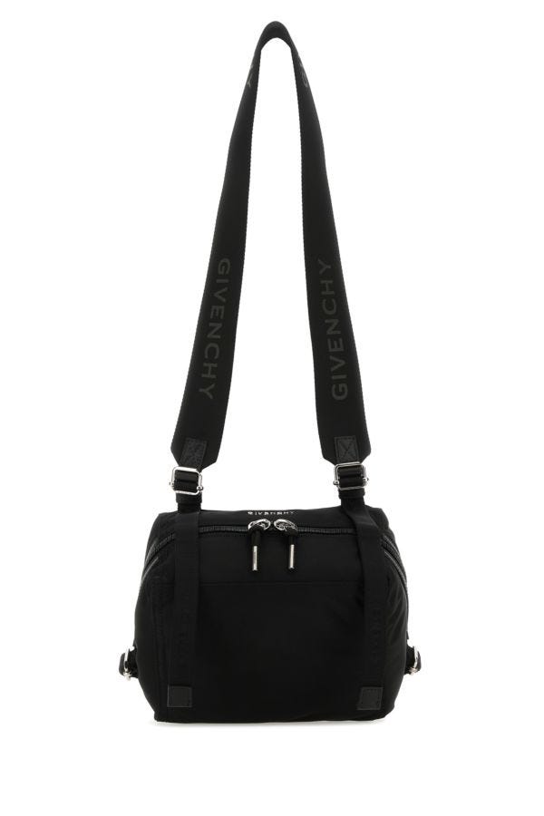 GIVENCHY | Black nylon blend small Pandora crossbody bag