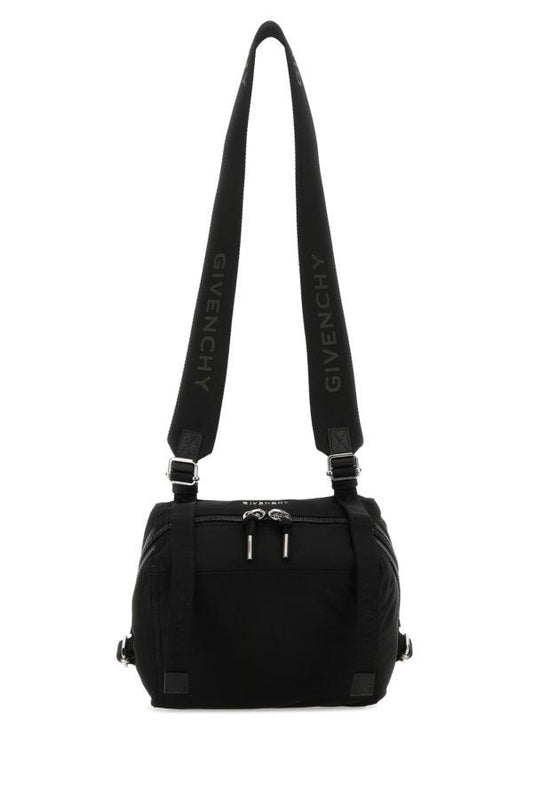 GIVENCHY | Black nylon blend small Pandora crossbody bag