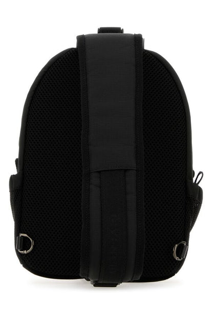 GIVENCHY | Black nylon and leather G-Trail crossbody bag
