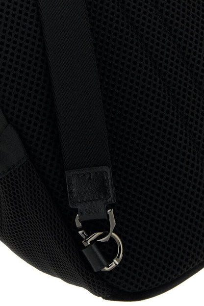 GIVENCHY | Black nylon and leather G-Trail crossbody bag