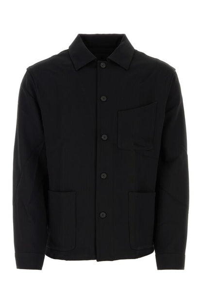 GIVENCHY | Black wool blend shirt