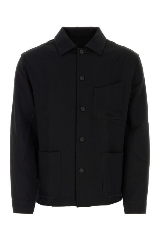 GIVENCHY | Black wool blend shirt