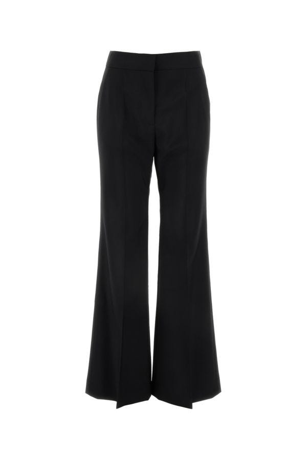 GIVENCHY | Black wool blend flared leg pant