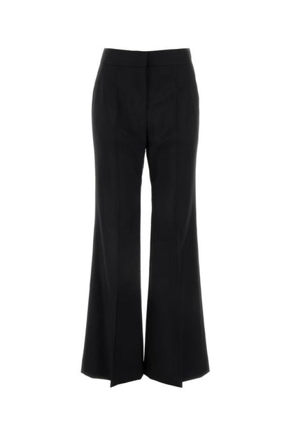 GIVENCHY | Black wool blend flared leg pant