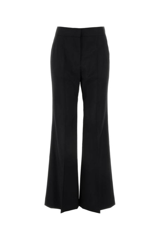 GIVENCHY | Black wool blend flared leg pant