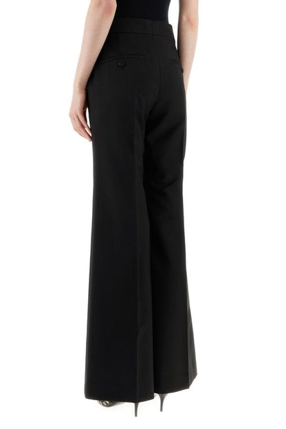 GIVENCHY | Black wool blend flared leg pant