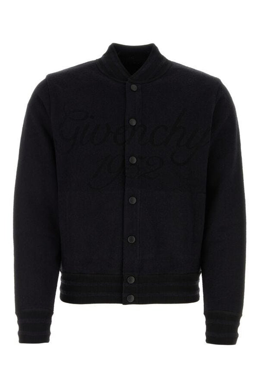 GIVENCHY | Black nylon blend bomber jacket