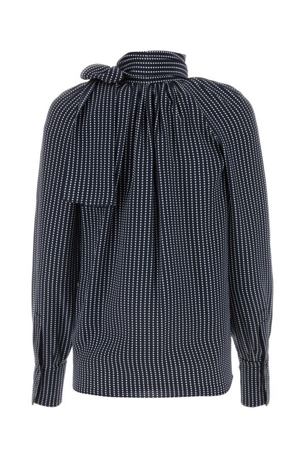 GIVENCHY | Printed silk blouse