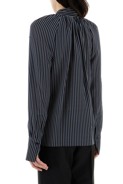 GIVENCHY | Printed silk blouse