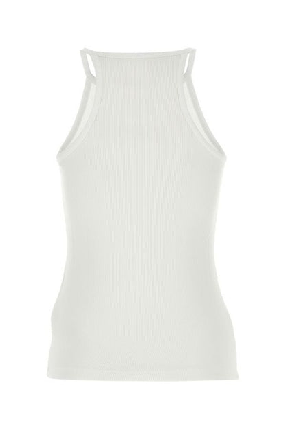 GIVENCHY | White stretch viscose blend tank top