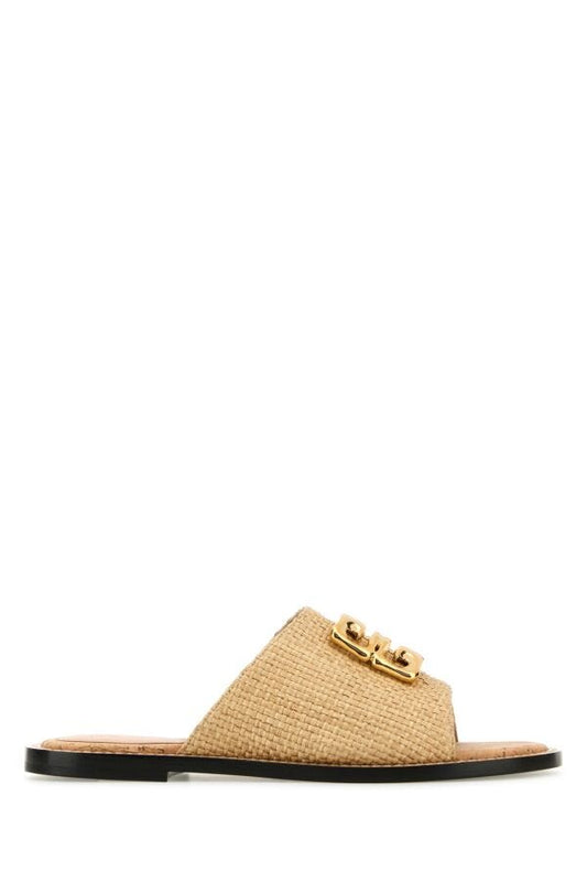GIVENCHY | Raffia 4G Liquid slippers