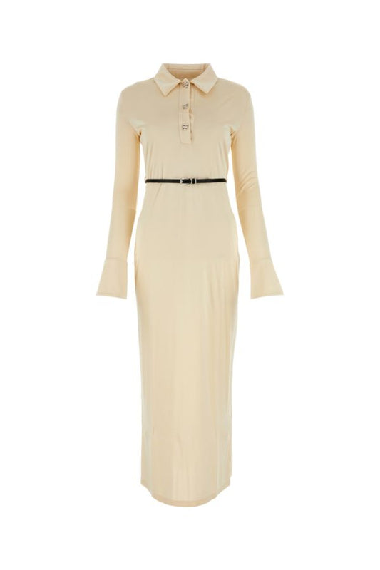 GIVENCHY | Ivory jersey Voyou dress