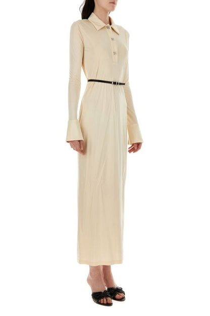 GIVENCHY | Ivory jersey Voyou dress
