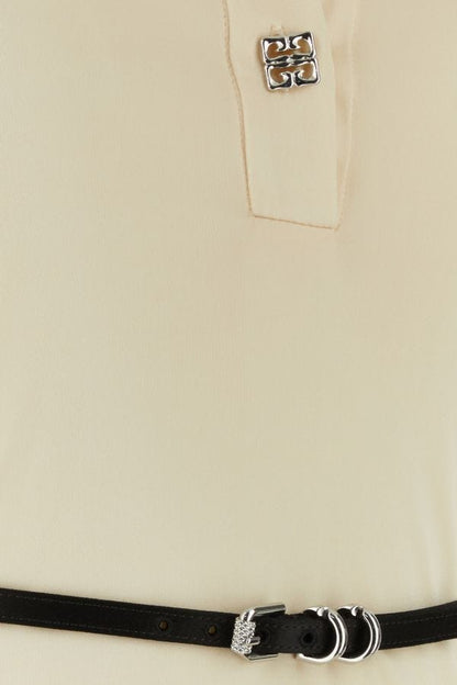 GIVENCHY | Ivory jersey Voyou dress