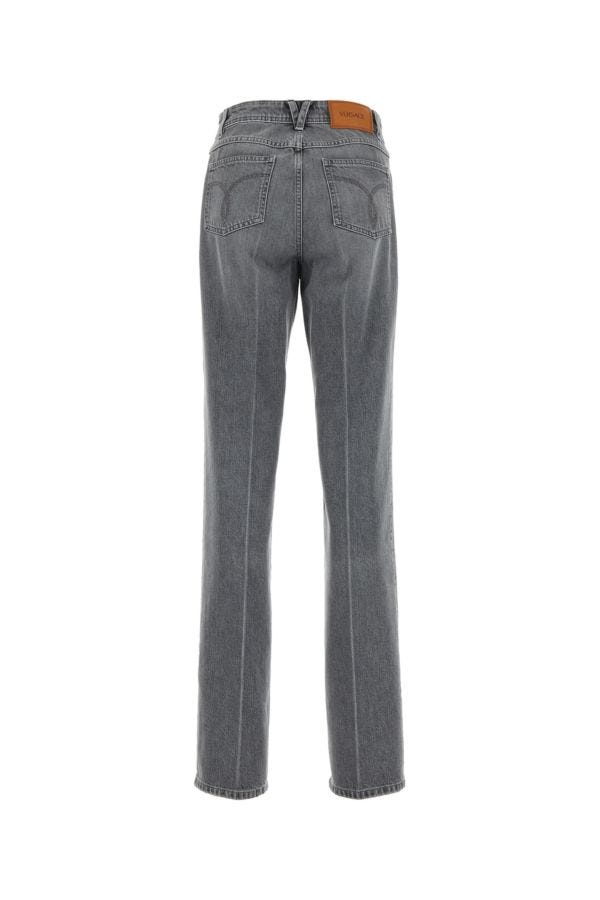 VERSACE | Dark grey denim jeans