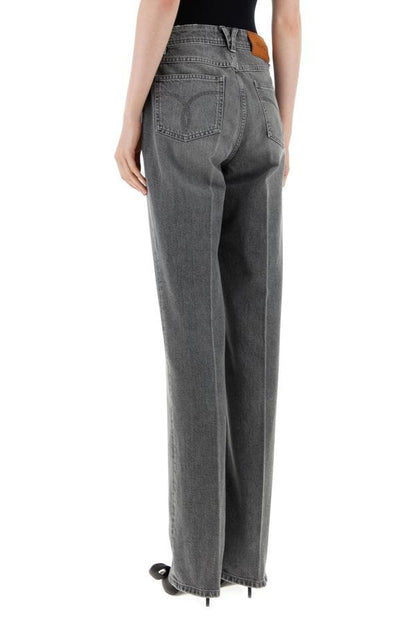 VERSACE | Dark grey denim jeans
