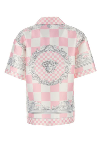 VERSACE | Printed duchesse shirt