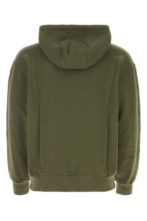 GIVENCHY | Army green cotton sweatshirt