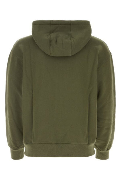 GIVENCHY | Army green cotton sweatshirt