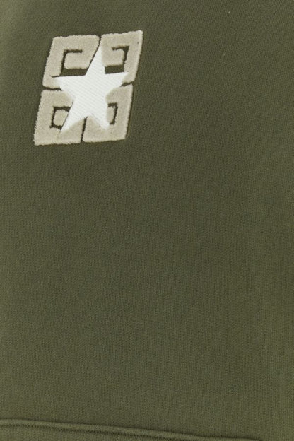 GIVENCHY | Army green cotton sweatshirt