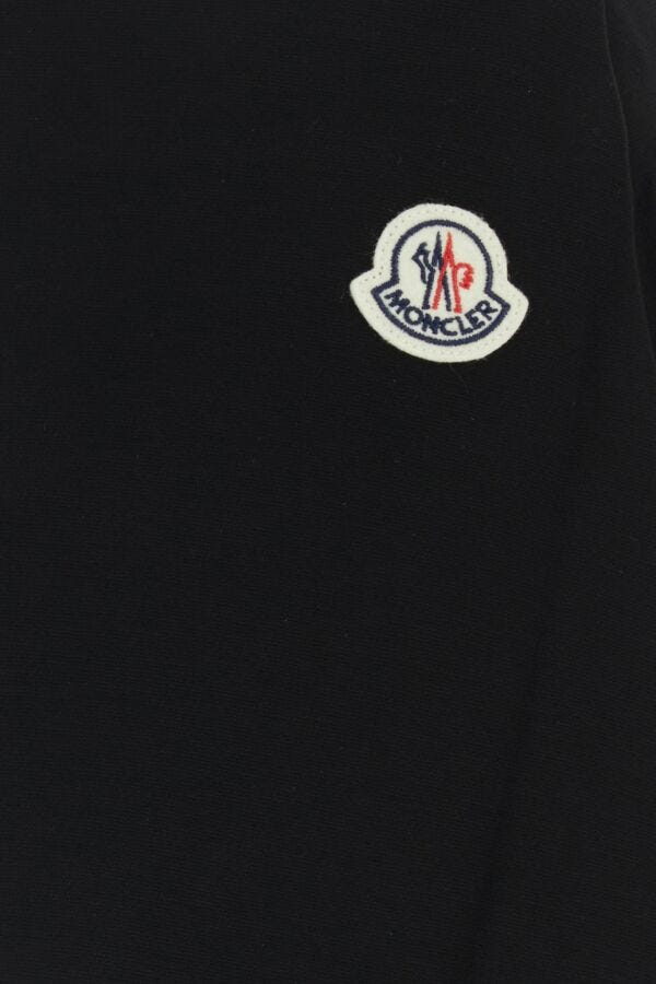 MONCLER | Black stretch viscose blend mini skirt