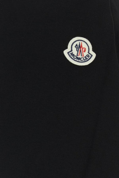 MONCLER | Black stretch viscose blend mini skirt