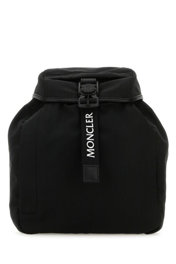 MONCLER | Black polyester Trick backpack