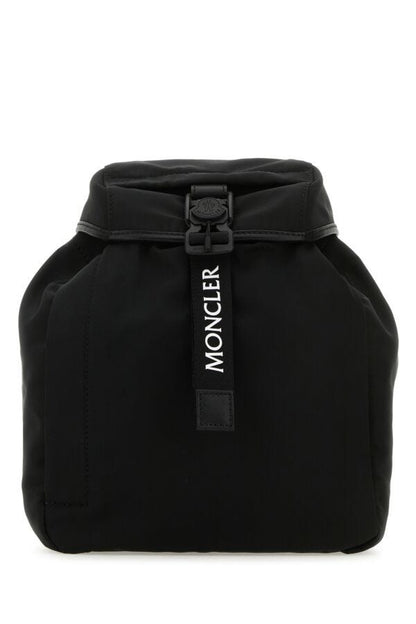 MONCLER | Black polyester Trick backpack