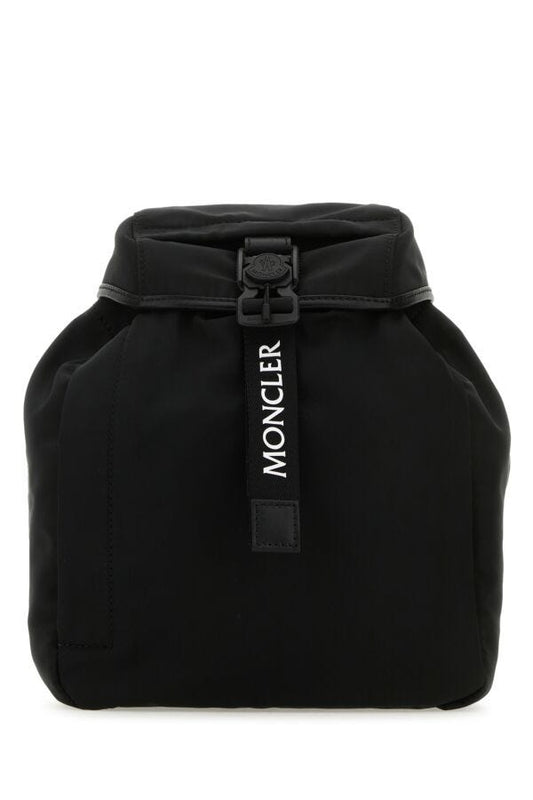 MONCLER | Black polyester Trick backpack