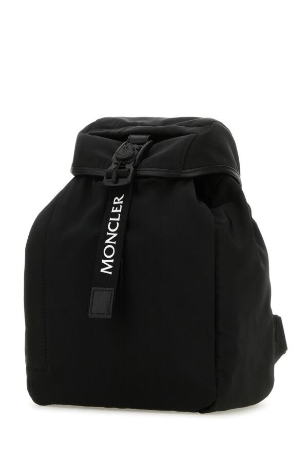 MONCLER | Black polyester Trick backpack